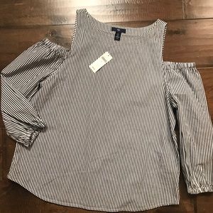 Gap cold shoulder blouse